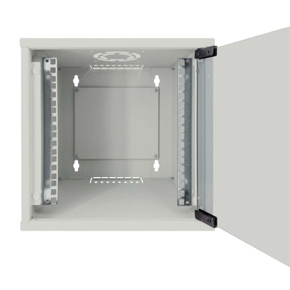 10" Wallmount Cabinet, 6U, 300 mm (11.8 in.) Depth, Gray Image 4