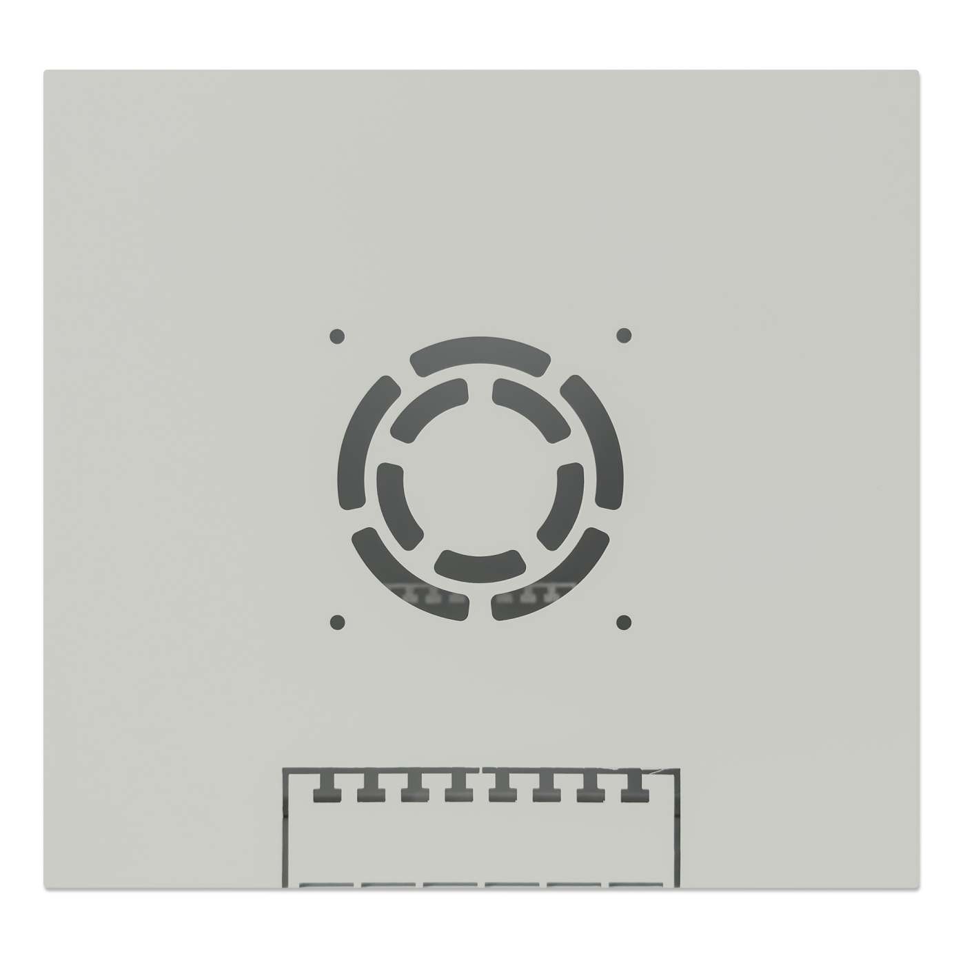 10" Wallmount Cabinet, 6U, 300 mm (11.8 in.) Depth, Gray Image 6