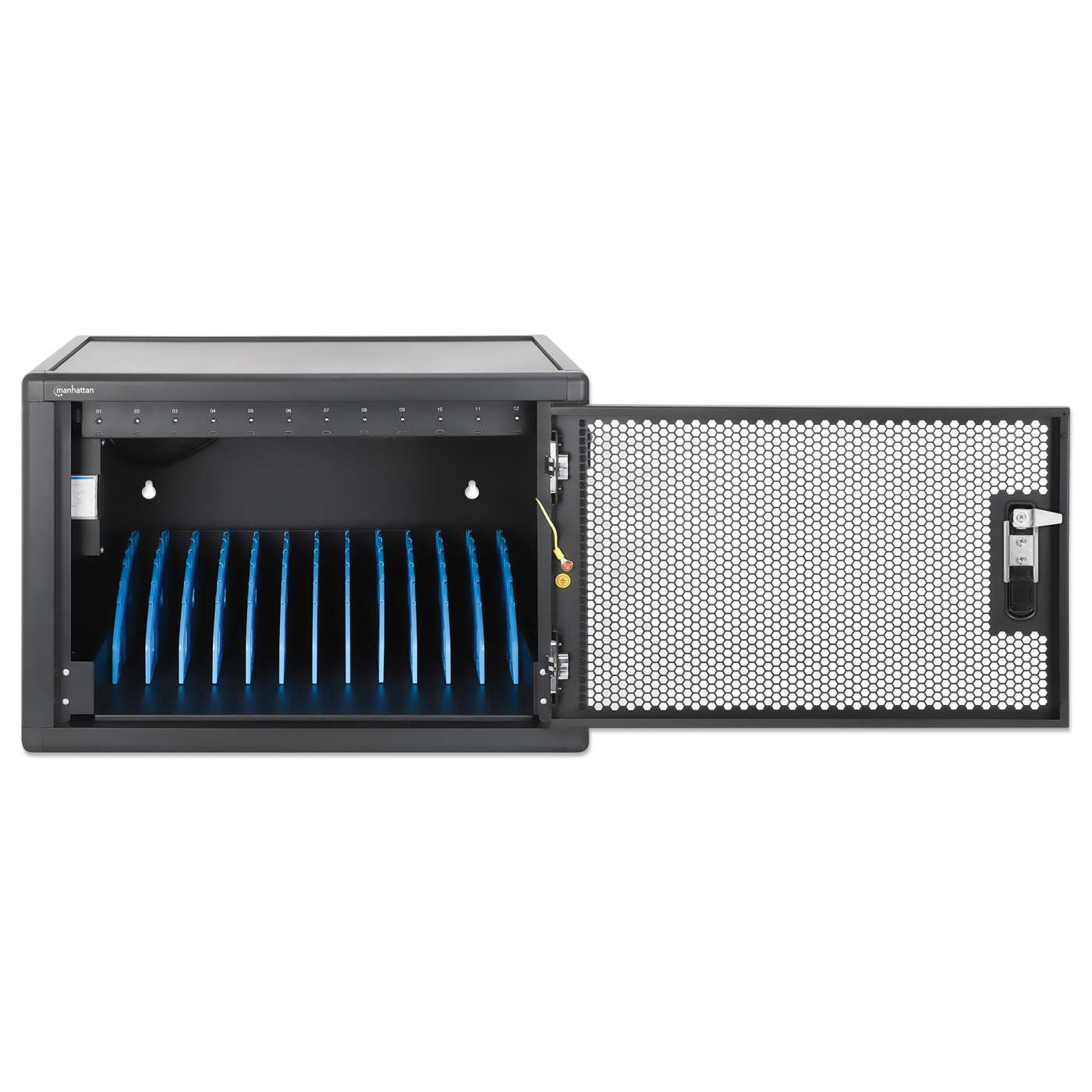 12-Port USB-C Desktop Charging Cabinet - 780 W Image 10