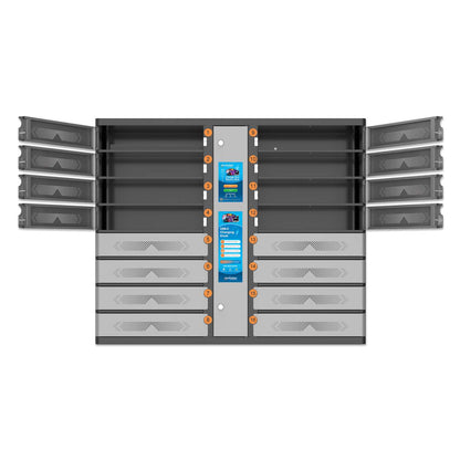 16-Compartment USB-C Charging Kiosk - 850 W Image 8