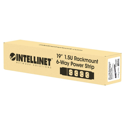 19" 1.5U Rackmount 6-Output Power Distribution Unit (PDU) Packaging Image 2