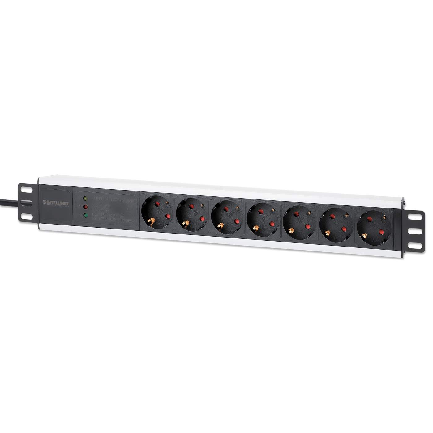 19" 1.5U Rackmount 7-Output Power Distribution Unit (PDU) Image 1