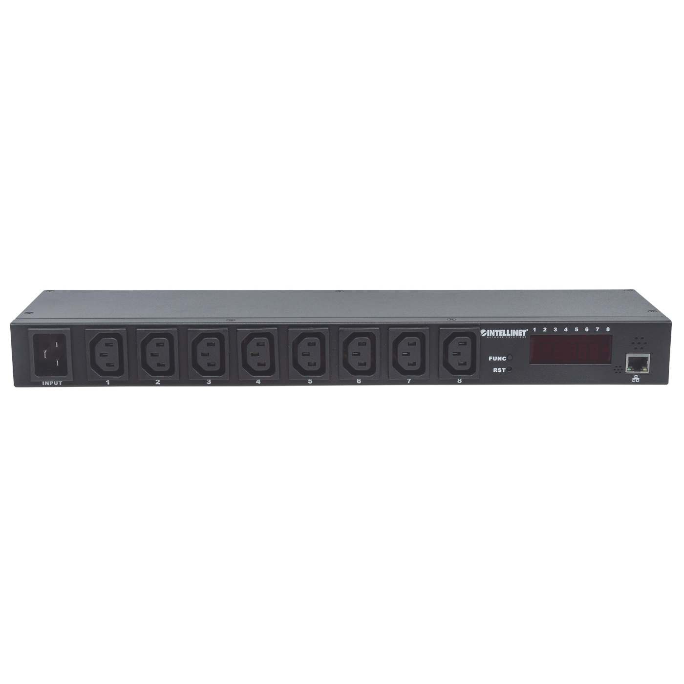 19" 1U Intelligent 8-Port PDU Image 3