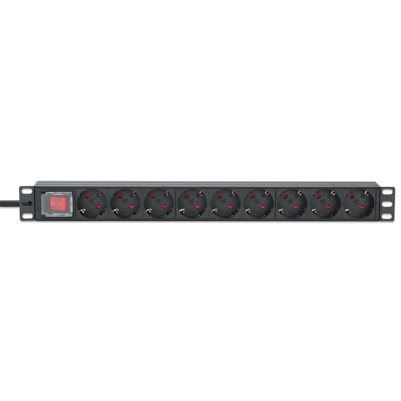 19" 1U Rackmount 9-Output Power Distribution Unit (PDU) Image 4