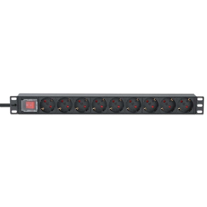 19" 1U Rackmount 9-Output Power Distribution Unit (PDU) Image 4