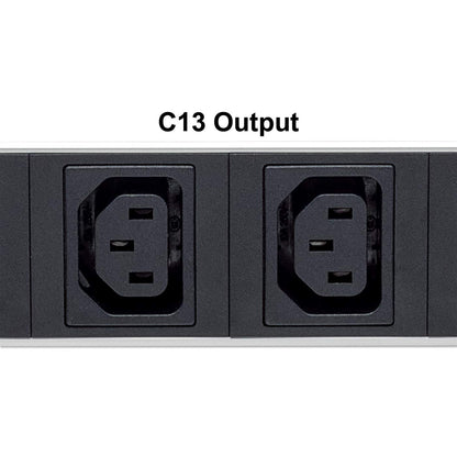 19" 1U Rackmount Anti-Shedding 8-Output C13 Power Distribution Unit (PDU) Image 6