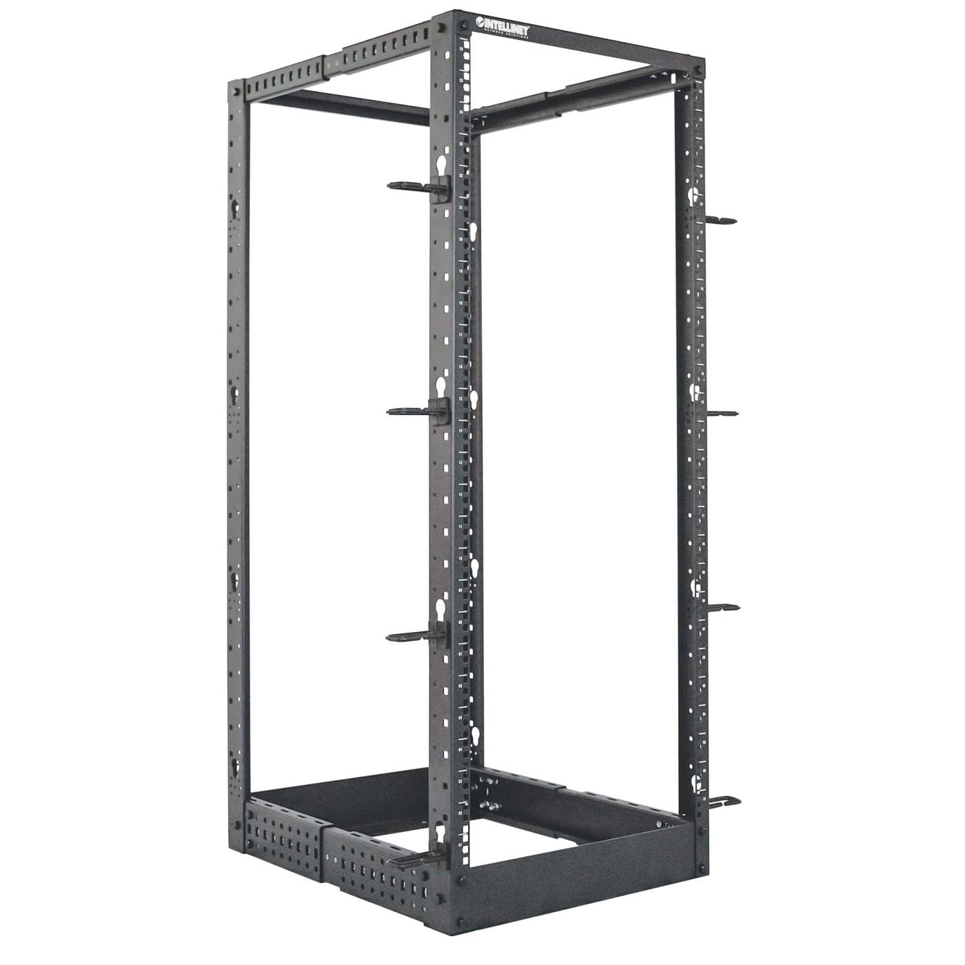 19" 4-Post Open Frame Rack, 26U Image 2