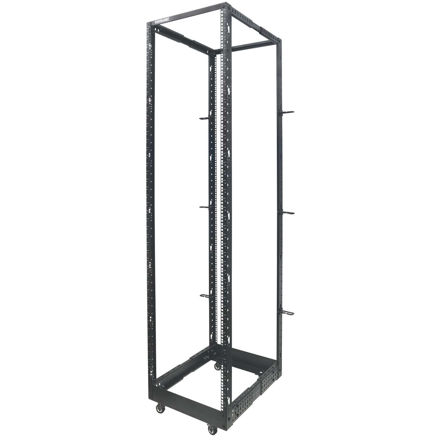 19" 4-Post Open Frame Rack, 45U Image 4