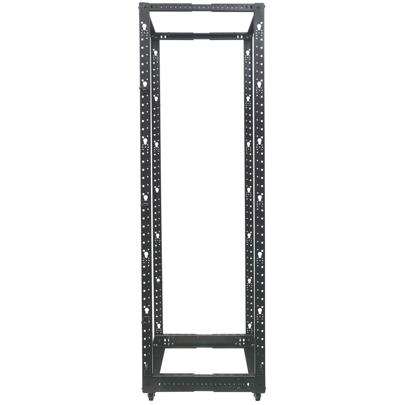 19" 4-Post Open Frame Rack, 45U Image 7