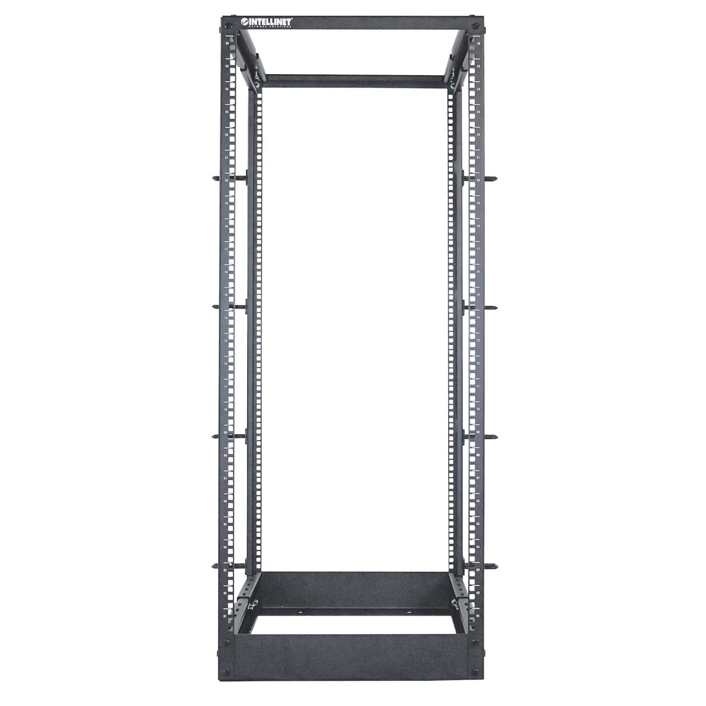 19" 4-Post Open Frame Rack, 48U Image 4