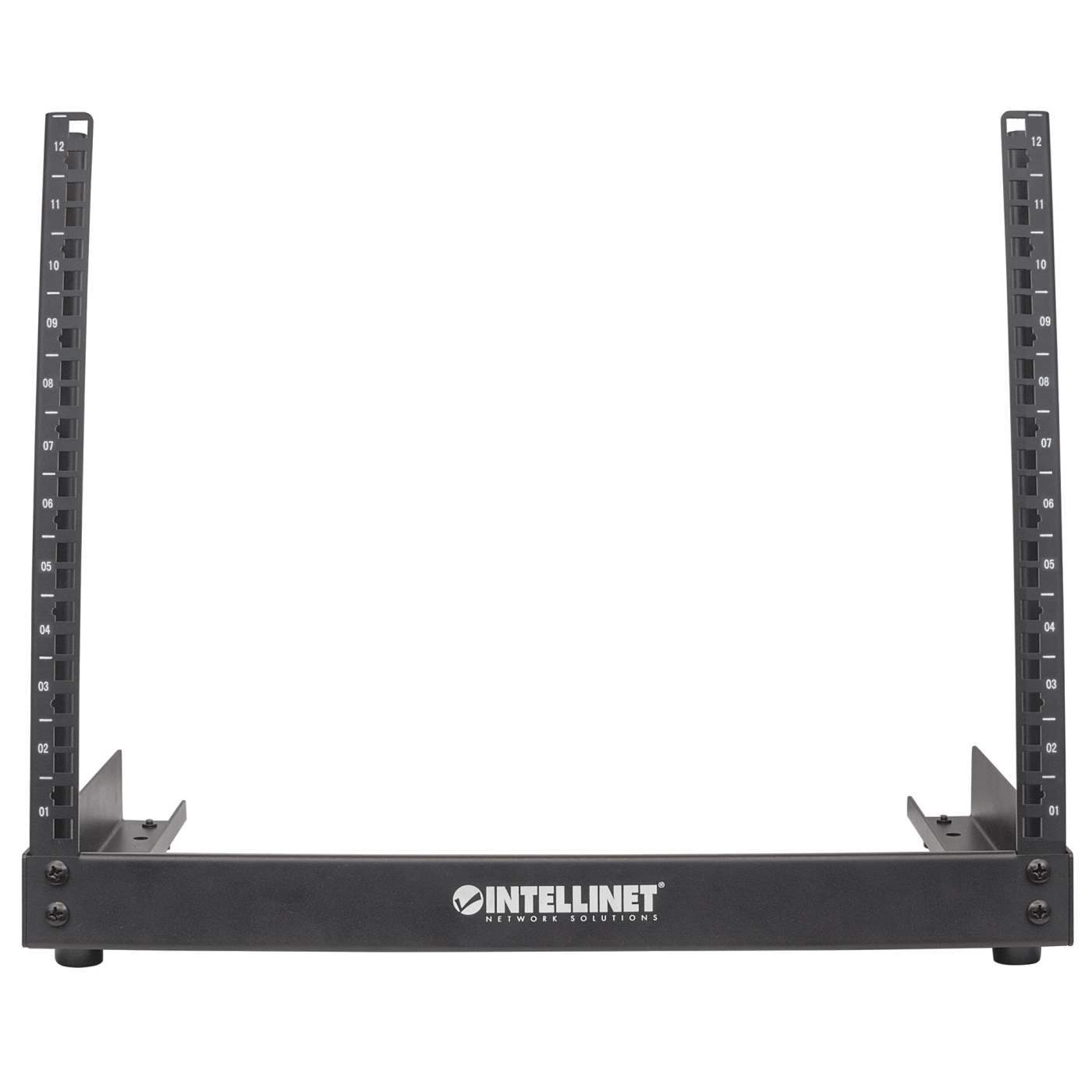 19" Desktop Open Frame Rack, 12U Image 3