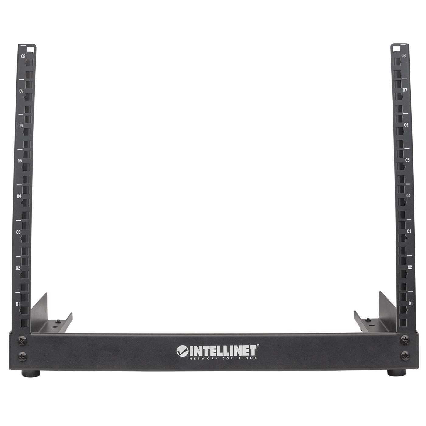 19" Desktop Open Frame Rack, 8U Image 3
