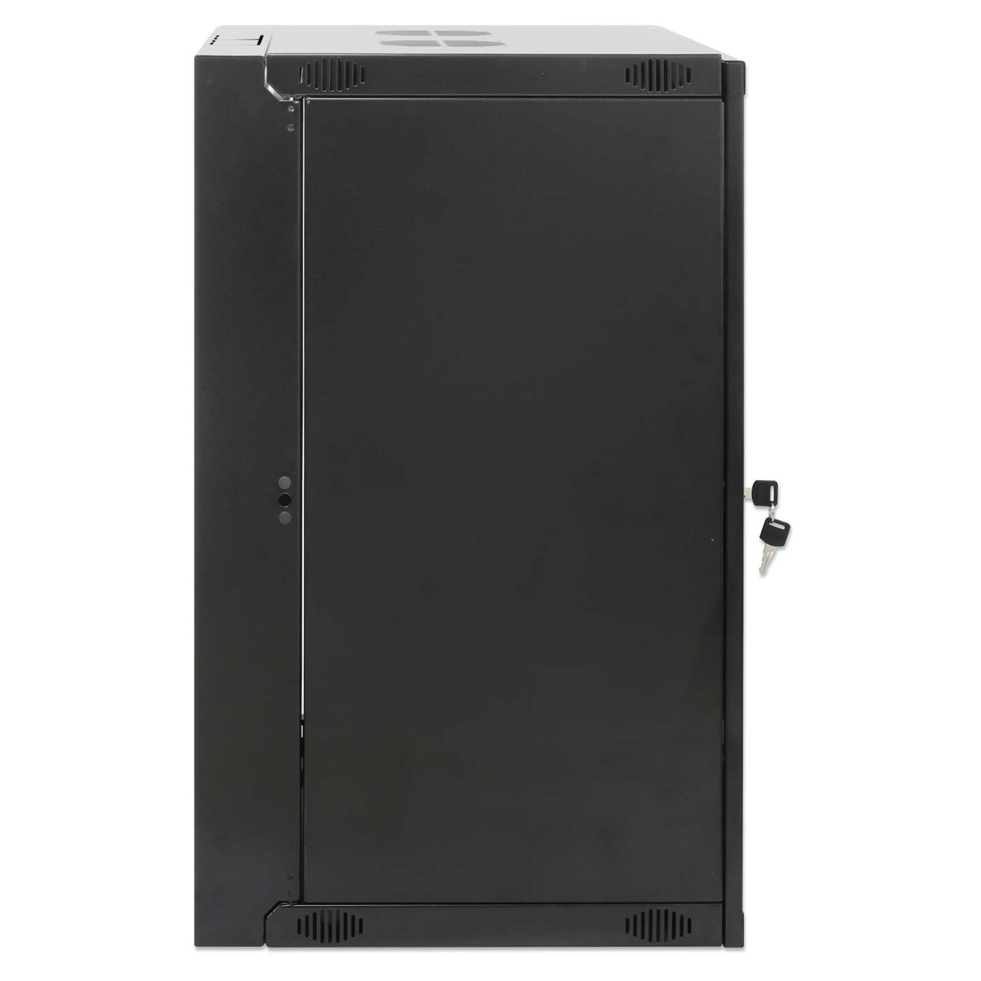 19" Double Section Wallmount Cabinet, 15U, 450 mm (17.7 in.) Depth, Black Image 5