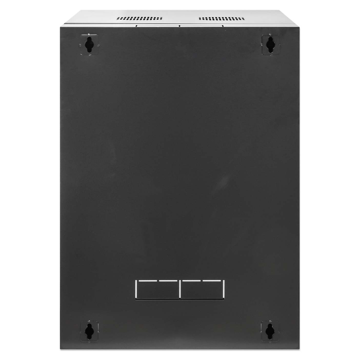 19" Double Section Wallmount Cabinet, 15U, 450 mm (17.7 in.) Depth, Black Image 6