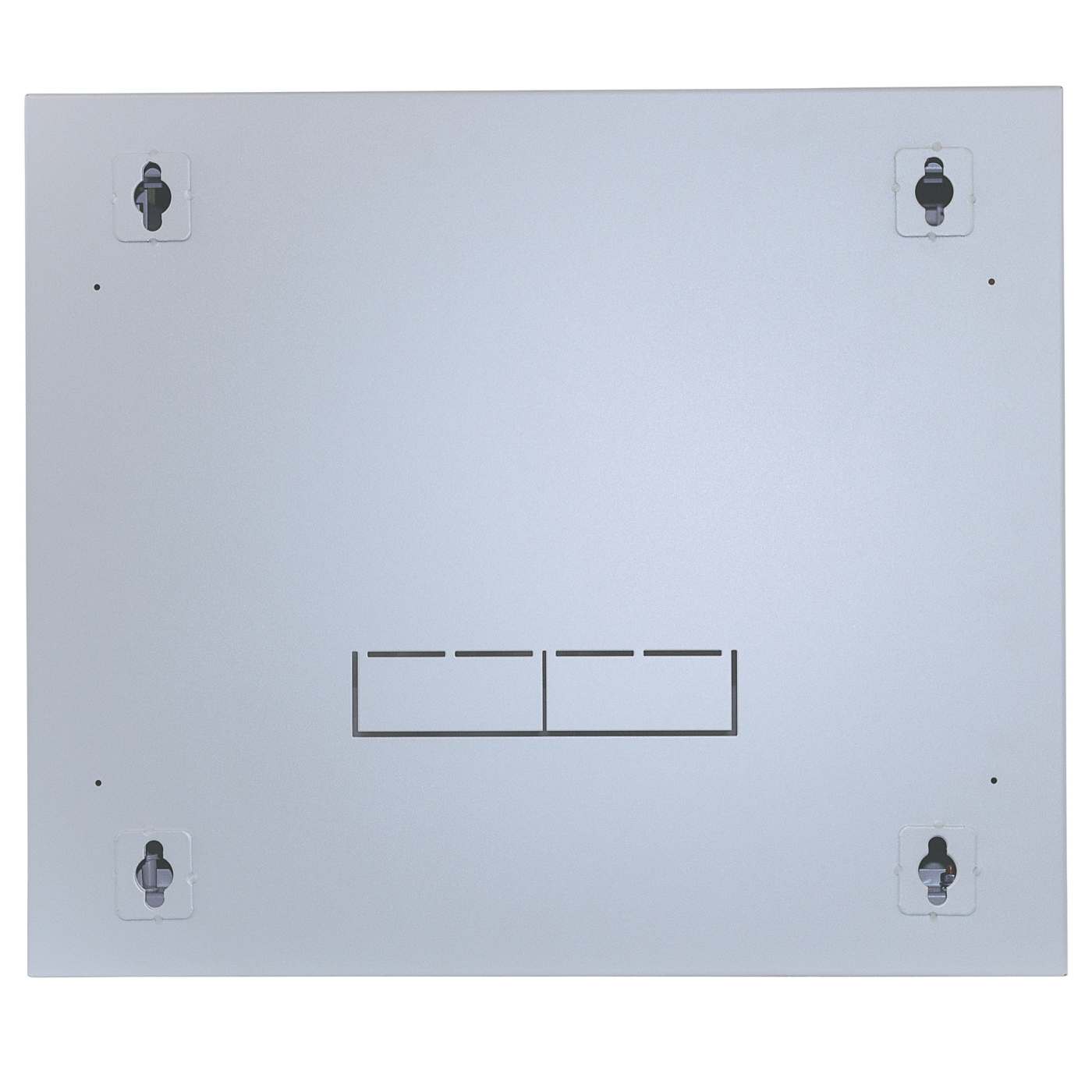 19" Double Section Wallmount Cabinet, 15U, 450 mm (17.7 in.) Depth, Gray Image 6