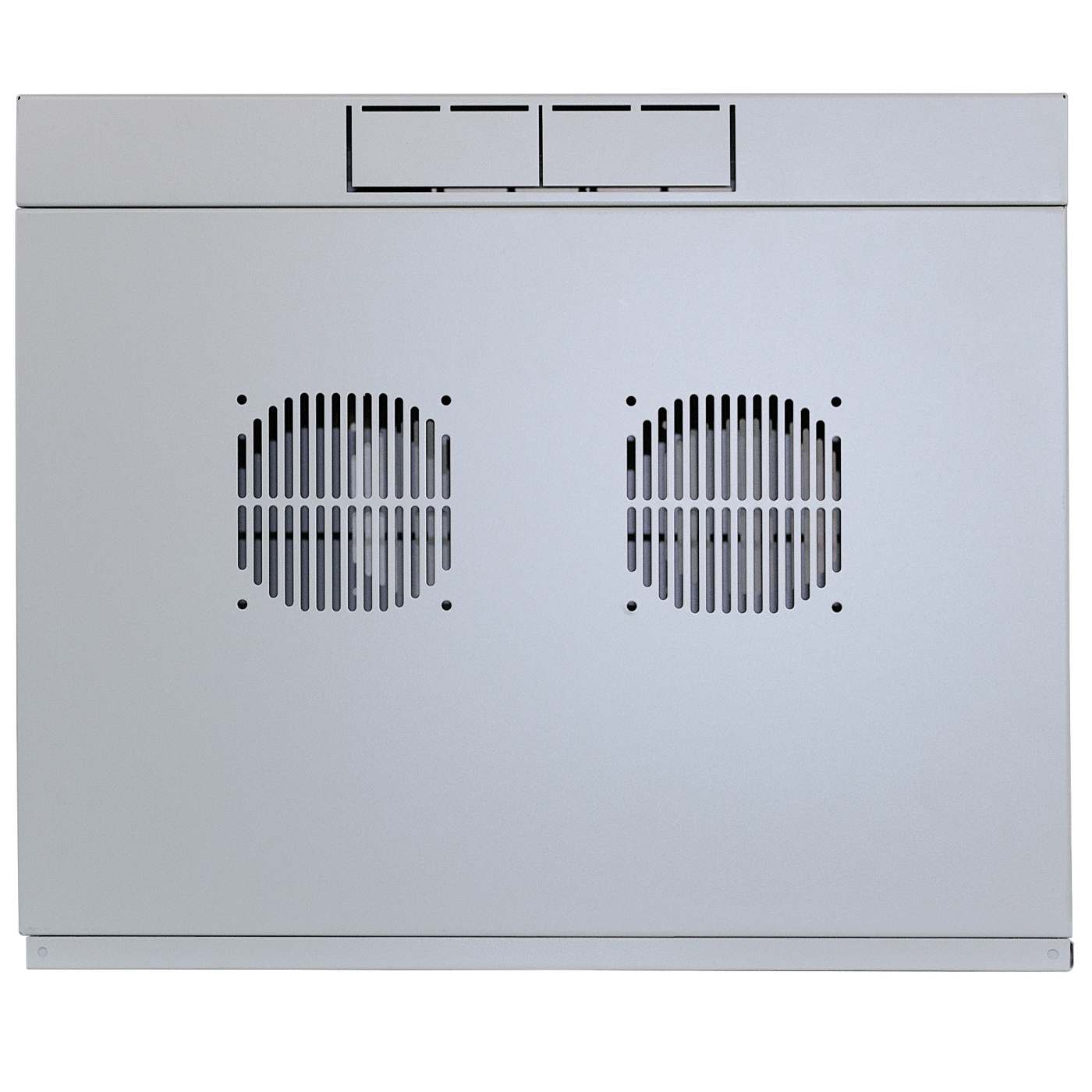 19" Double Section Wallmount Cabinet, 6U, 450 mm (17.7 in.) Depth, Gray Image 10