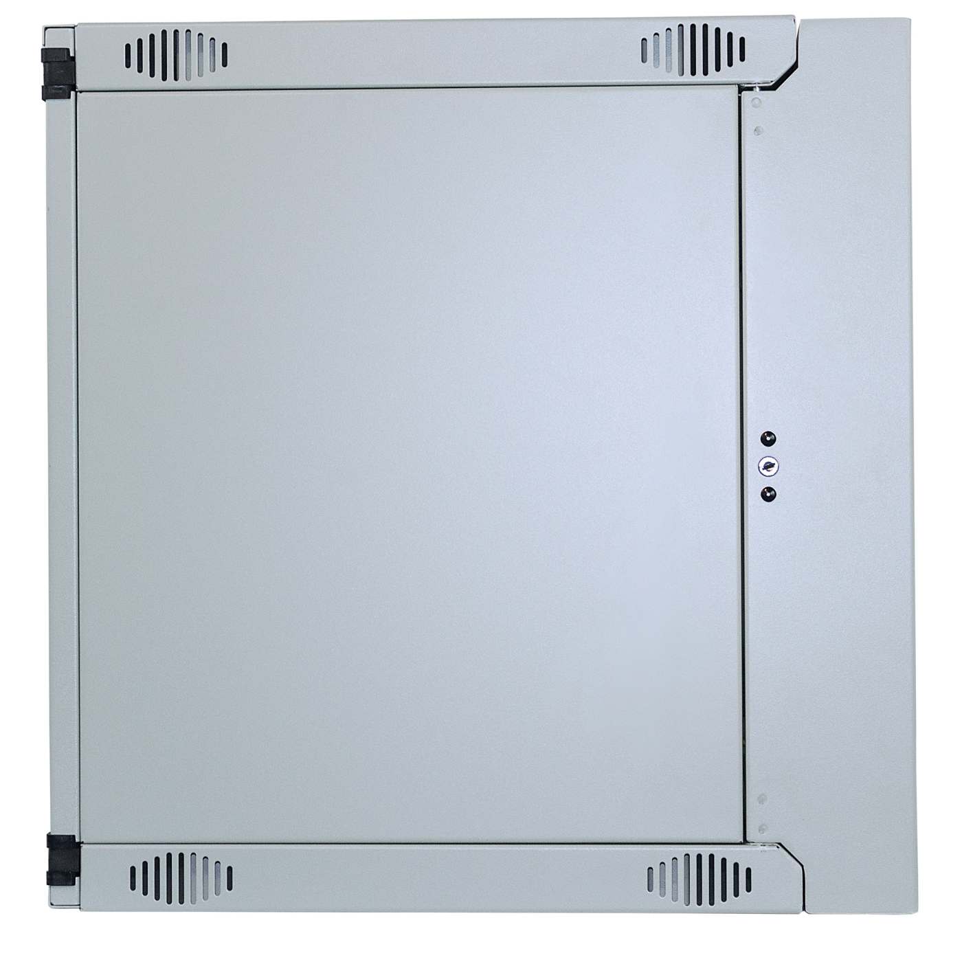 19" Double Section Wallmount Cabinet, 6U, 450 mm (17.7 in.) Depth, Gray Image 8