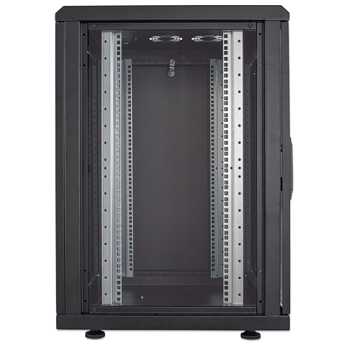 19" Network Cabinet, 16U, 600 (D) x 600 (W) x 878 (H) mm, Black Image 4
