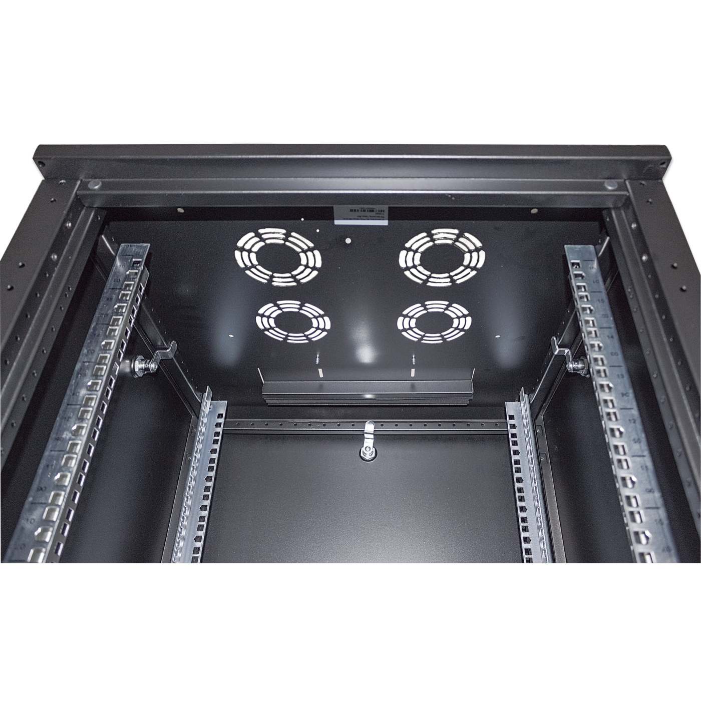 19" Network Cabinet, 16U, 600 (D) x 600 (W) x 878 (H) mm, Black Image 9