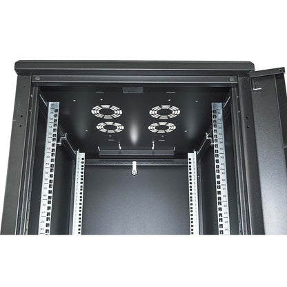 19" Network Cabinet, 22U, 600 (D) x 600 (W) x 1144 (H) mm, Black Image 6