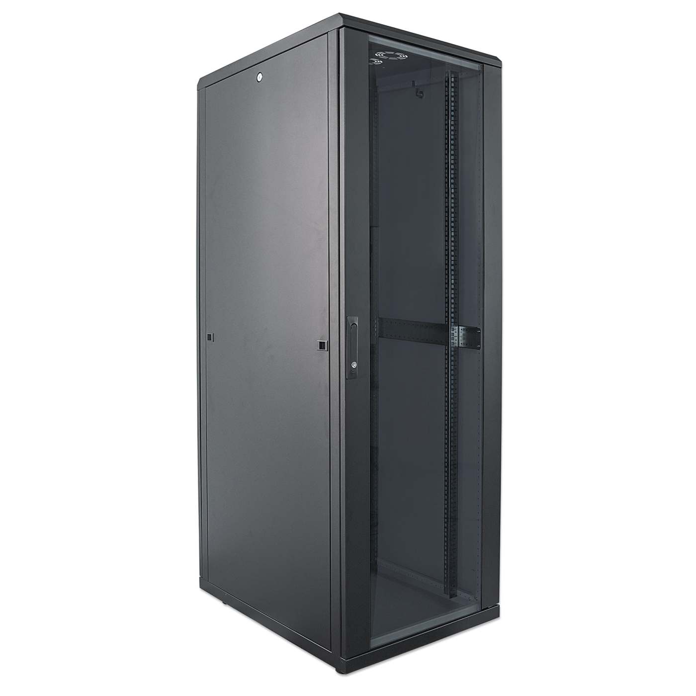 19" Network Cabinet, 26U, 800 (D) x 600 (W) x 1322 (H) mm, Black Image 2