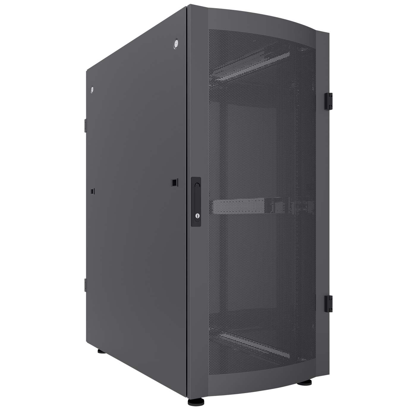 19" Server Cabinet, 36U, 1200 (D) x 600 (W) x 1728 (H) mm, Black Image 2