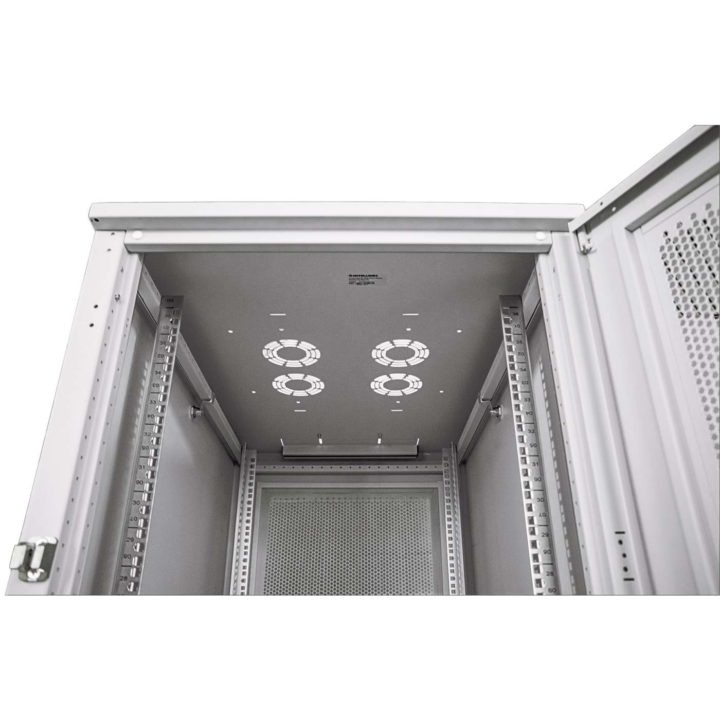 19" Server Cabinet, 42U, 1000 (D) x 600 (W) x 2033 (H) mm, Gray Image 6