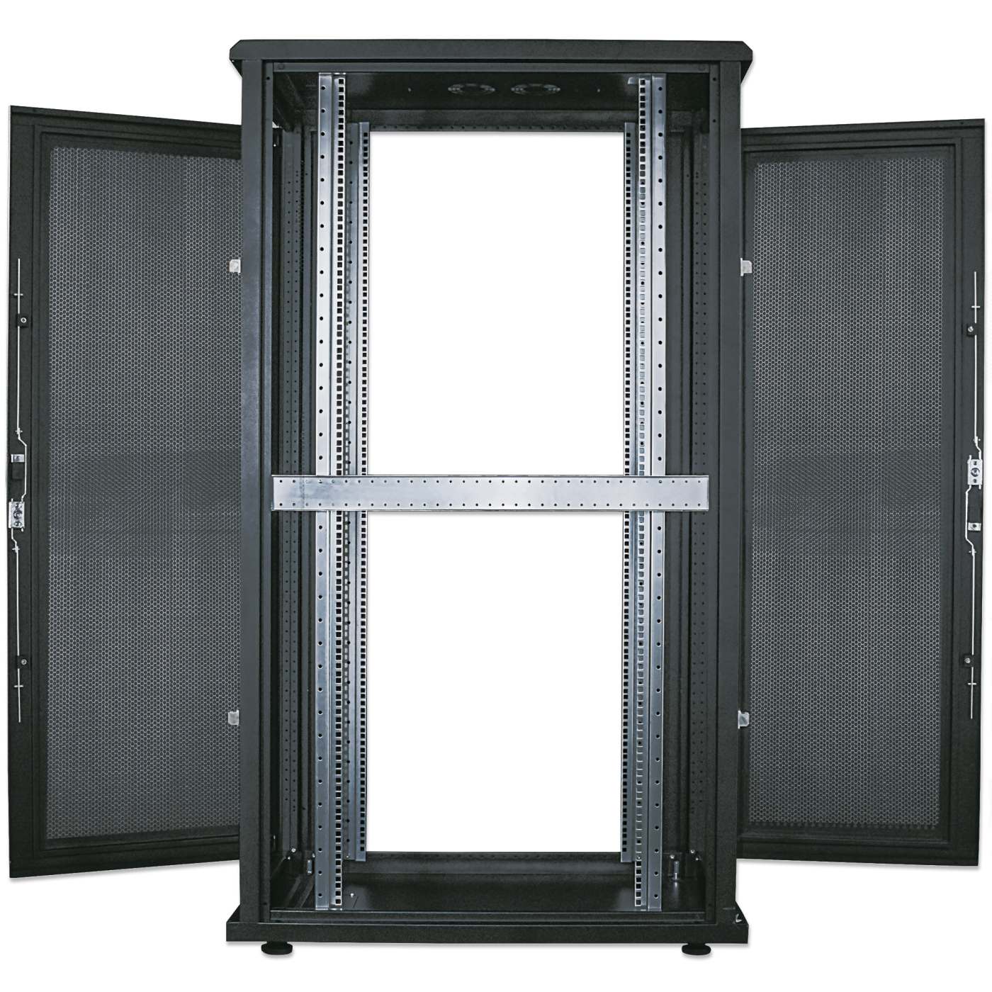19" Server Cabinet, 42U, 1000 (D) x 800 (W) x 2033 (H) mm, Black Image 9
