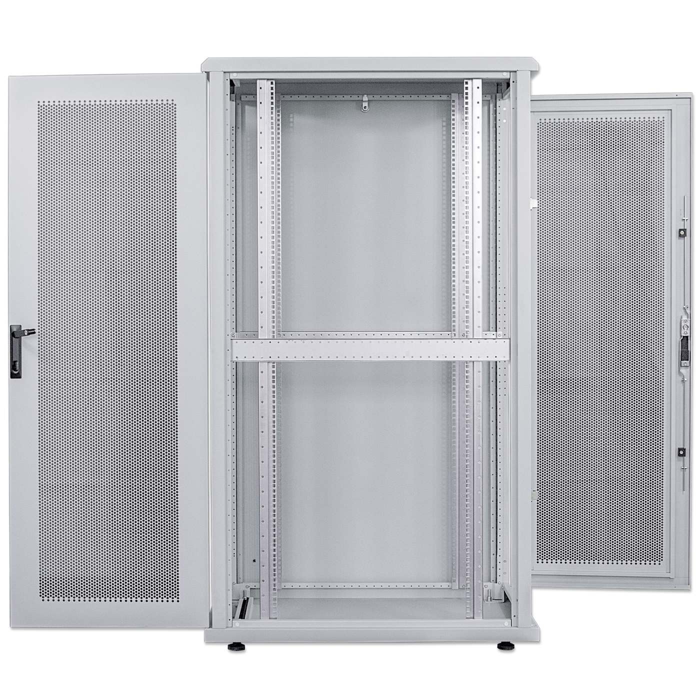 19" Server Cabinet, 42U, 1000 (D) x 800 (W) x 2033 (H) mm, Gray Image 10