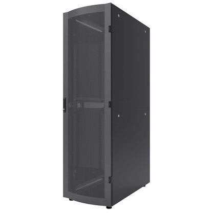 19" Server Cabinet, 42U, 1200 (D) x 600 (W) x 2057 (H) mm, Black Image 1