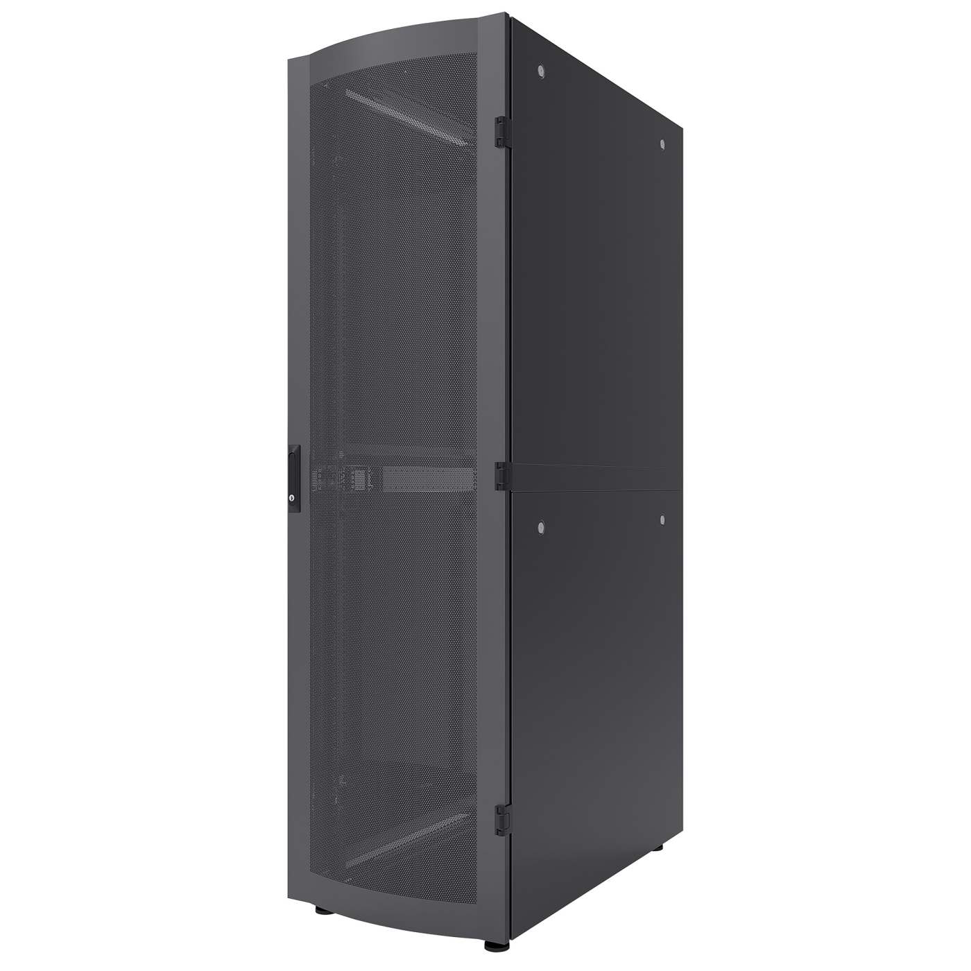 19" Server Cabinet, 42U, 1200 (D) x 600 (W) x 2057 (H) mm, Black Image 1