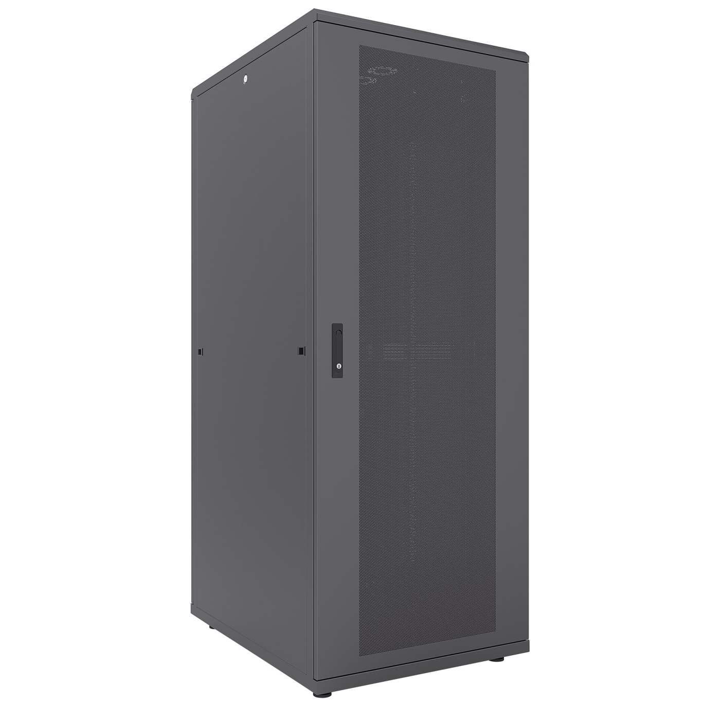 19" Server Cabinet, 42U, 1200 (D) x 800 (W) x 2057 (H) mm, Black Image 2