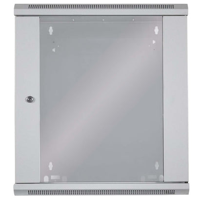 19" Wallmount Cabinet, 12U, 450 mm (17.7 in.) Depth, Gray Image 4