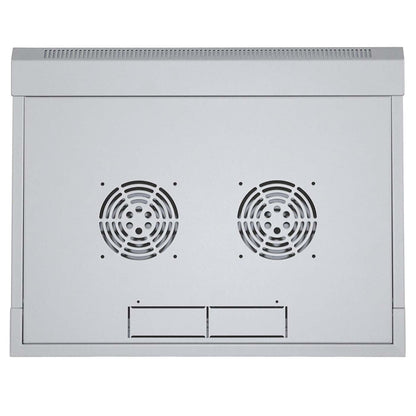 19" Wallmount Cabinet, 12U, 450 mm (17.7 in.) Depth, Gray Image 8