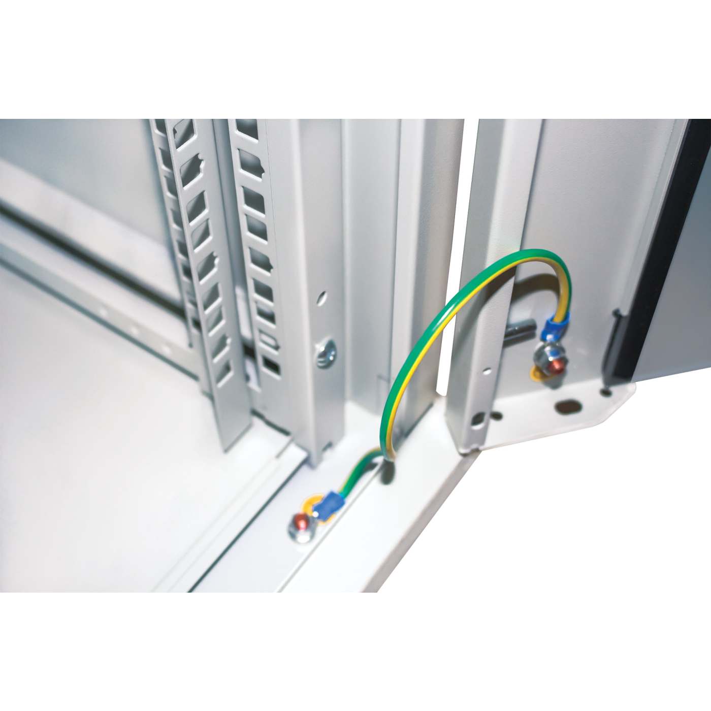 19" Wallmount Cabinet, 12U, 450 mm (17.7 in.) Depth, Gray Image 9