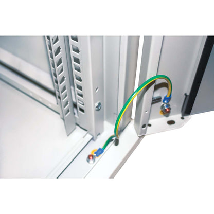 19" Wallmount Cabinet, 12U, 450 mm (17.7 in.) Depth, Gray Image 9