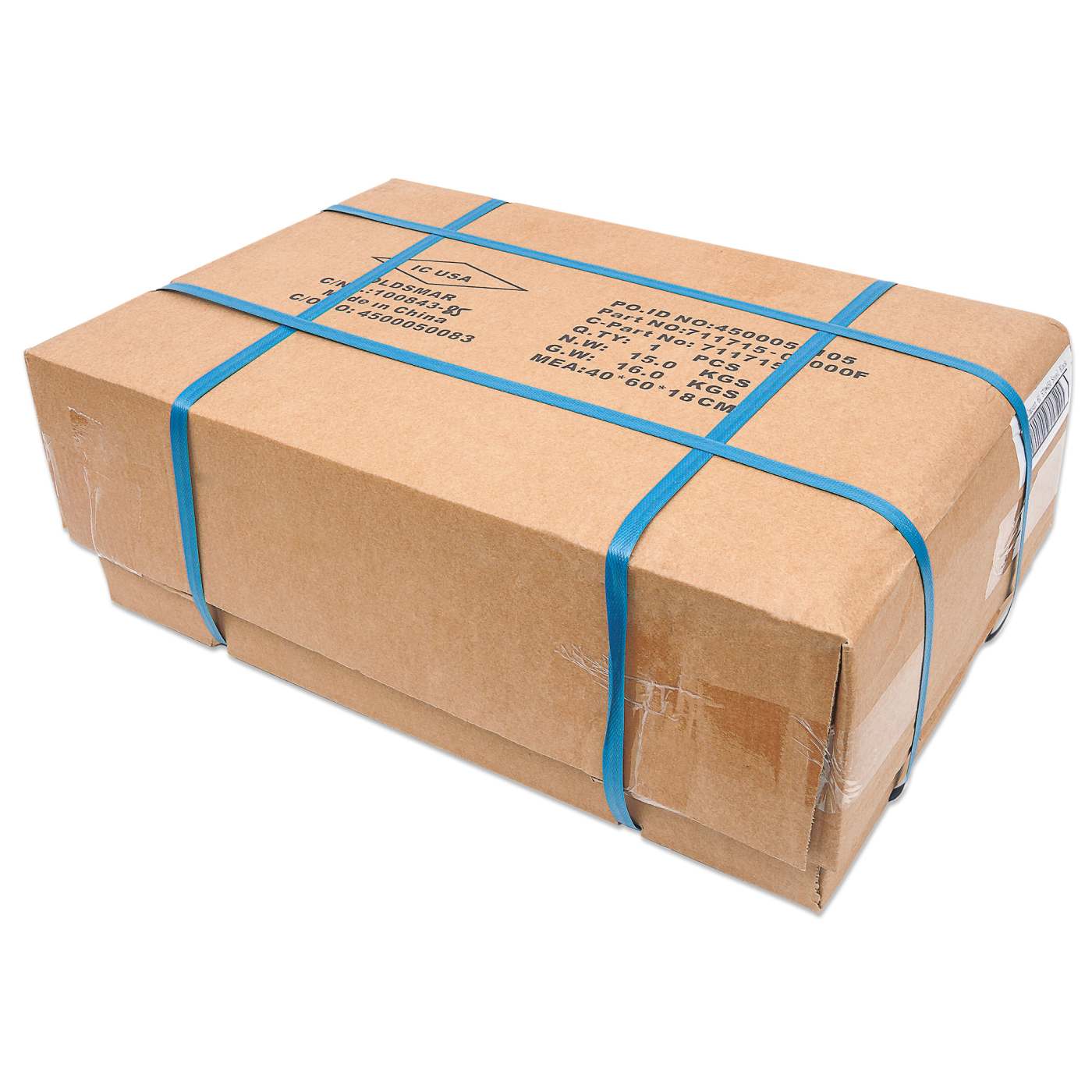 19" Wallmount Cabinet, 12U, 450 mm (17.7 in.) Depth, Gray Packaging Image 2