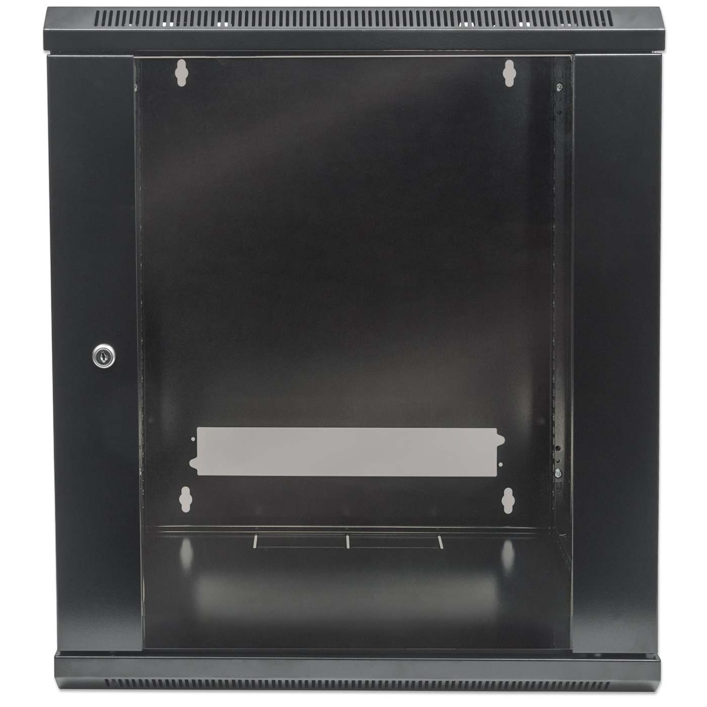 19" Wallmount Cabinet, 12U, 600 mm (23.6 in.) Depth, Black Image 4