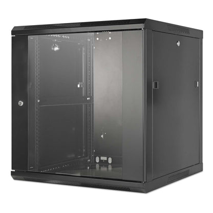 19" Wallmount Cabinet, 12U, 600 mm (23.6 in.) Depth, Black Image 1