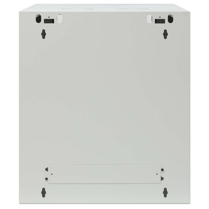 19" Wallmount Cabinet, 12U, 600 mm (23.6 in.) Depth, Gray Image 6