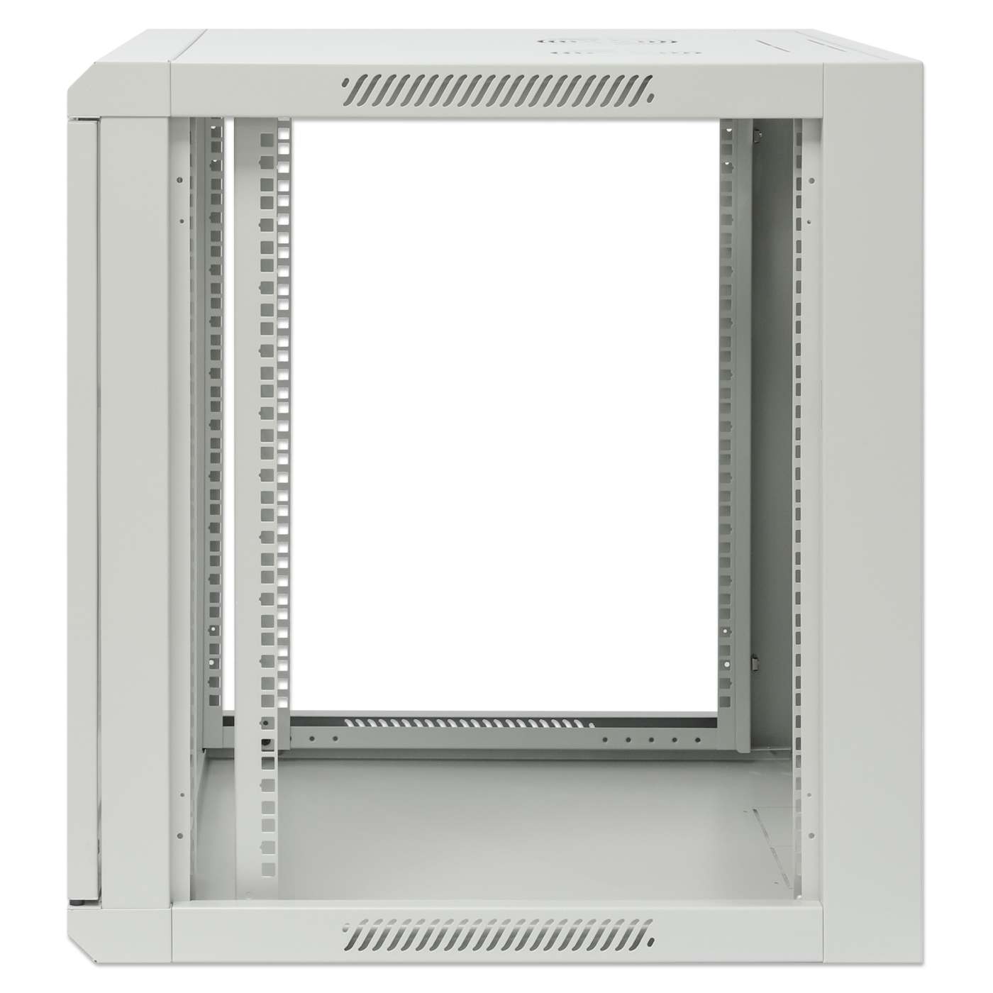 19" Wallmount Cabinet, 12U, 600 mm (23.6 in.) Depth, Gray Image 7