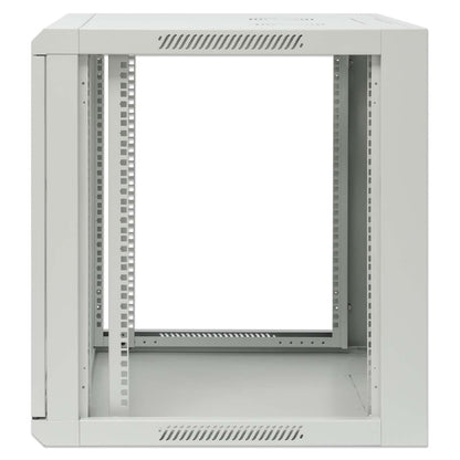 19" Wallmount Cabinet, 12U, 600 mm (23.6 in.) Depth, Gray Image 7