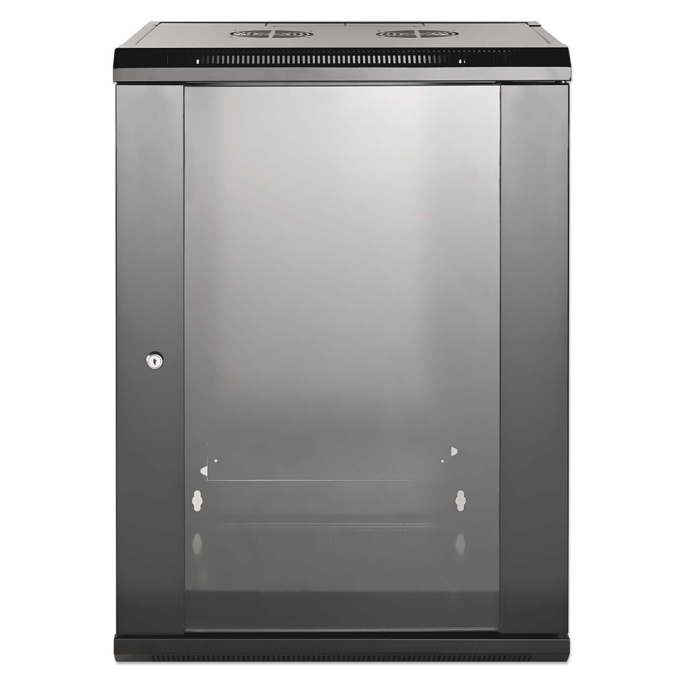 19" Wallmount Cabinet, 15U, 450 mm (17.7 in.) Depth, Black Image 3