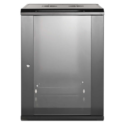 19" Wallmount Cabinet, 15U, 450 mm (17.7 in.) Depth, Black Image 3