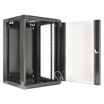 19" Wallmount Cabinet, 15U, 450 mm (17.7 in.) Depth, Black Image 5