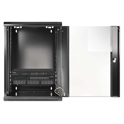 19" Wallmount Cabinet, 15U, 450 mm (17.7 in.) Depth, Black Image 7