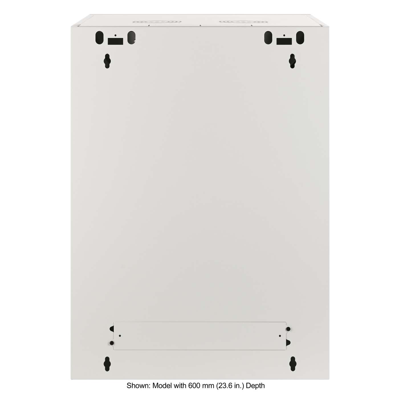 19" Wallmount Cabinet, 15U, 450 mm (17.7 in.) Depth, Gray Image 4