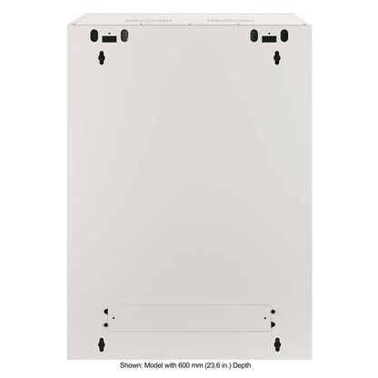 19" Wallmount Cabinet, 15U, 450 mm (17.7 in.) Depth, Gray Image 4