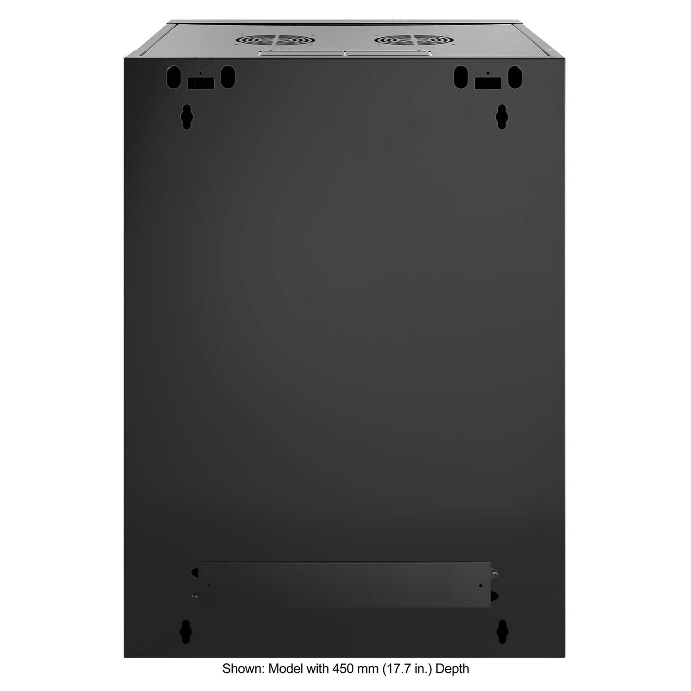 19" Wallmount Cabinet, 15U, 600 mm (23.6 in.) Depth, Black Image 5