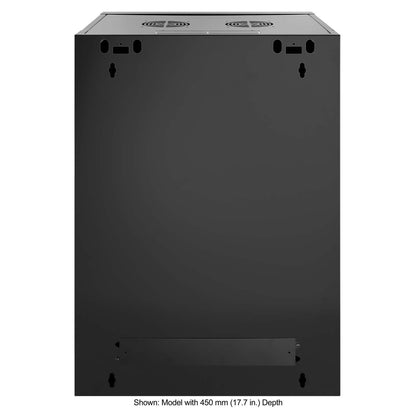 19" Wallmount Cabinet, 15U, 600 mm (23.6 in.) Depth, Black Image 5